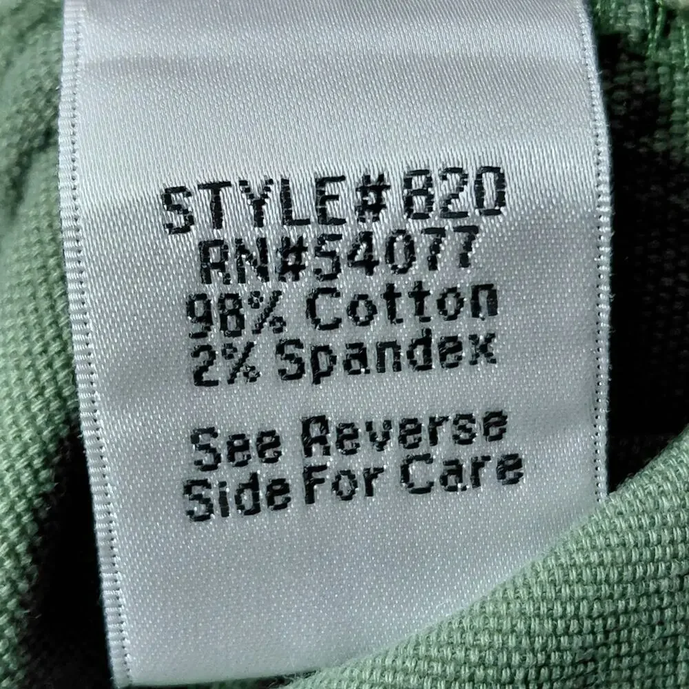 Cabi Green Stretch Tapered Chino Pants Solid Pockets Women Size 4